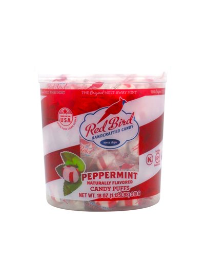 33629 - Red Soft Peppermint Can - 18oz - Box:  - Loc: L2