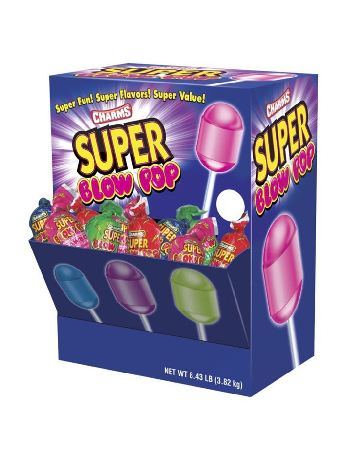 10924 - Super Blow Pop - 48ct - Box:  - Loc: M3