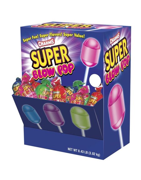10924 - Super Blow Pop - 48ct - Box:  - Loc: M3