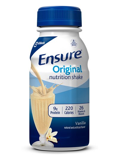 11048 - Ensure Vanilla, 8 fl. oz. - (24 Pack) - BOX: 24 Units