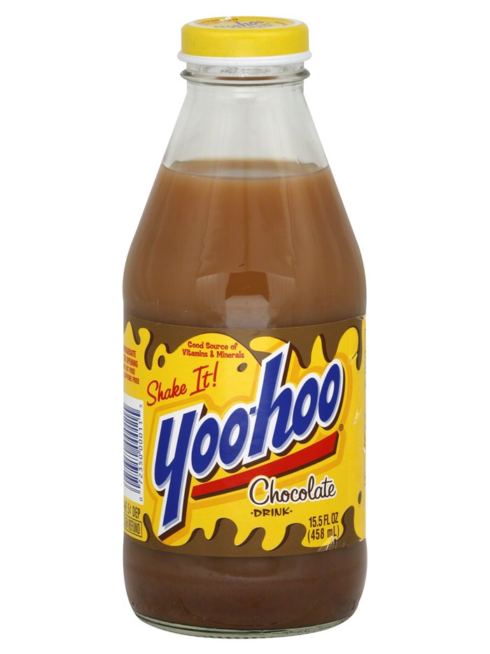 11345 - Yoo-Hoo Chocolate Drink, 12 fl oz - 24 Bottles - Box:  - Loc: L8