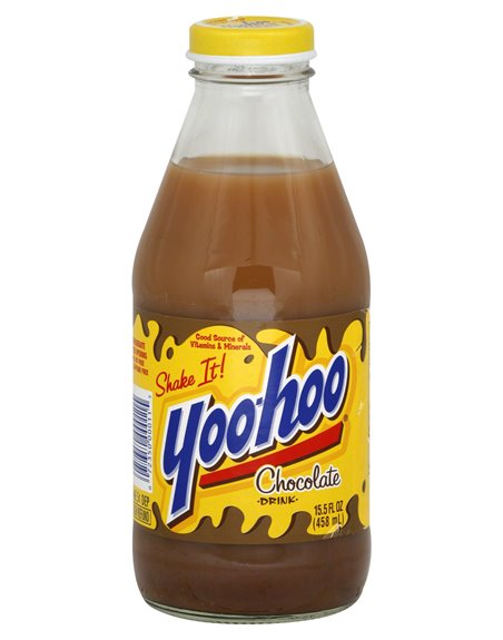 11345 - Yoo-Hoo Chocolate Drink, 12 fl oz - 24 Bottles - Box:  - Loc: L8