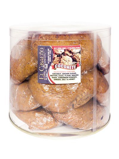 18499 - Cibao Bakery Coconete - 12ct/7.2 oz - BOX: 12 Pkg