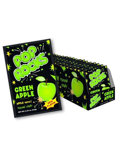 12265 - Pop Rocks Green Apple - 24ct - Box:  - Loc: L7