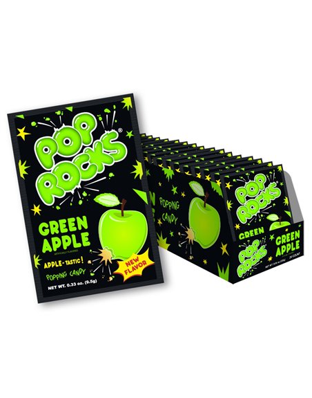 12265 - Pop Rocks Green Apple - 24ct - Box:  - Loc: L7