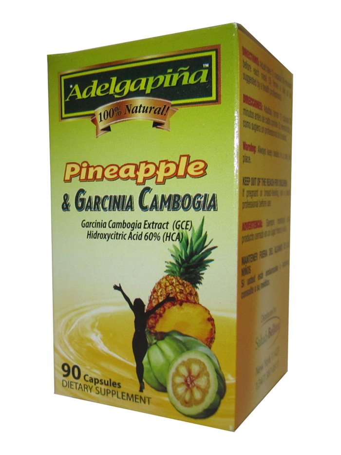 12669 - Adelgapi?�a Pineapple Diet - 90ct - Box:  - Loc: M1
