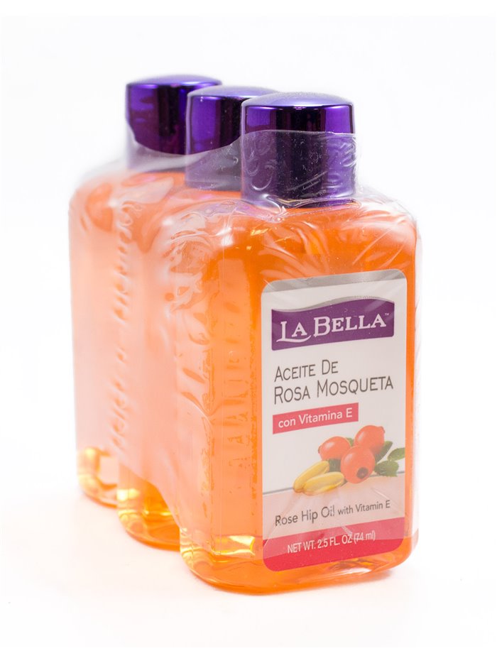 12704 - Aceite de Rosa Mosqueta + Vitamina E - 2.5 fl. oz. - Box:  - Loc: L3