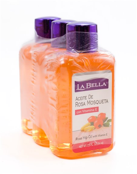 12704 - Aceite de Rosa Mosqueta + Vitamina E - 2.5 fl. oz. - Box:  - Loc: L3