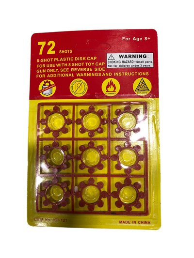 12949 - 8-Shot Ring Caps - Box:  - Loc: J7