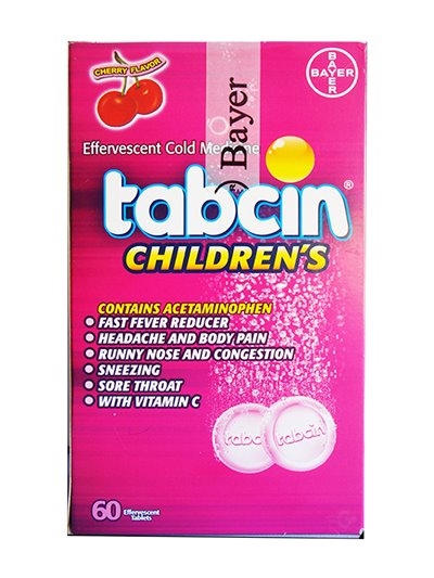 13754 - Tabcin Children's ( Pink ) - 60ct - Box:  - Loc: K5