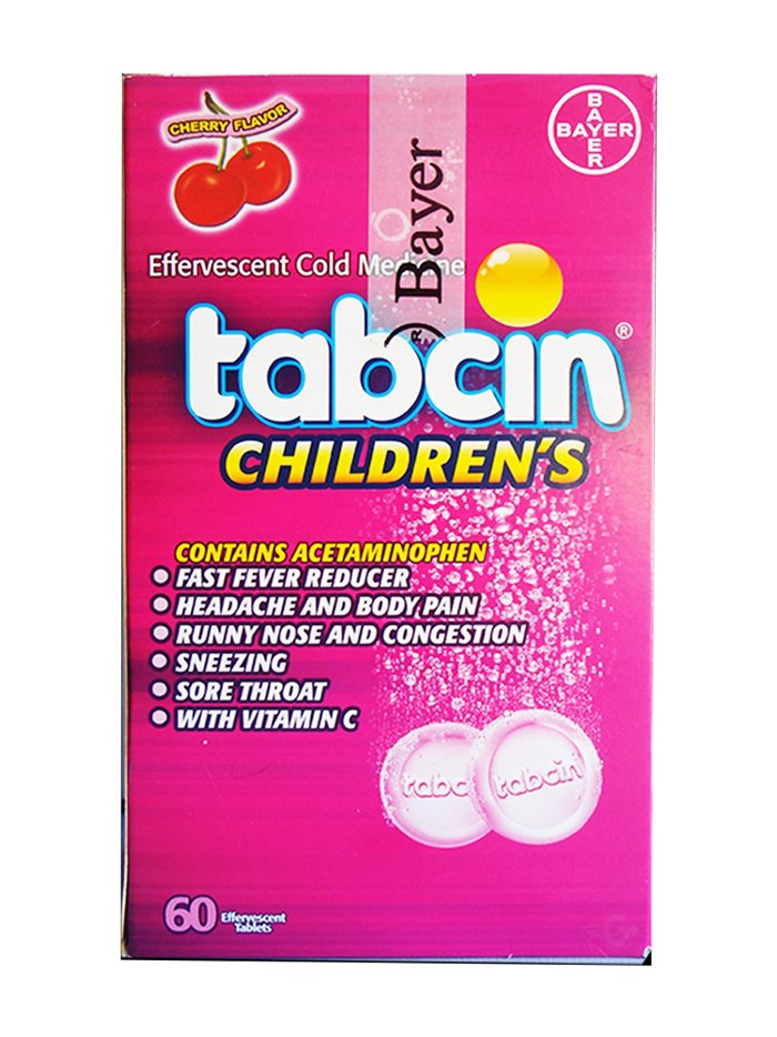 13754 - Tabcin Children's ( Pink ) - 60ct - Box:  - Loc: K5