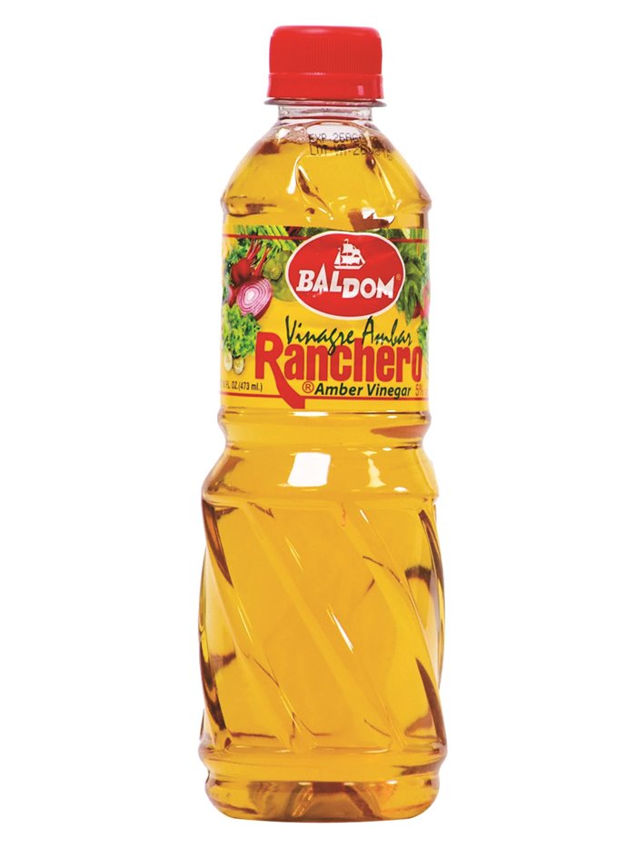 14040 - Ranchero Ambar Vinegar 5% - 16oz. (Case of 24) - Box:  - Loc: p11