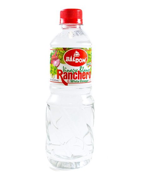 14041 - Ranchero White Vinegar - 16oz. (Case of 24) - Box:  - Loc: P6