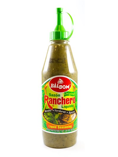 14312 - Ranchero Spices (Verduras) Liquid Seasoning - 29 oz. - Box:  - Loc: H7