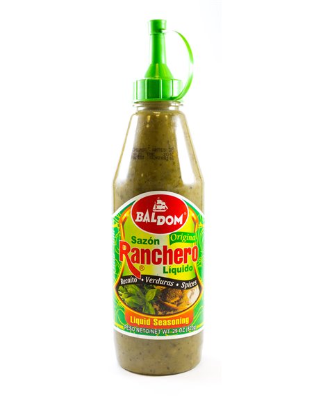 14312 - Ranchero Spices (Verduras) Liquid Seasoning - 29 oz. - Box:  - Loc: H7