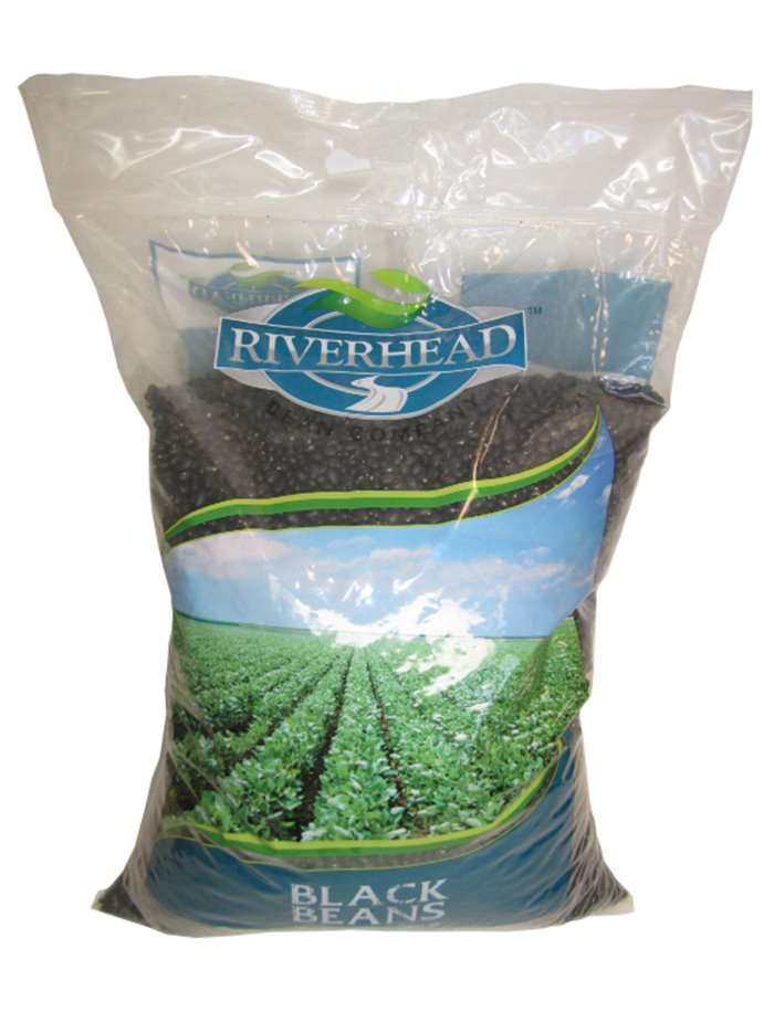 15071 - Riverhead Black Beans - 25 Lb. - Box:  - Loc: S5