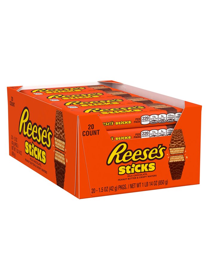 15102 - Reeses's Sticks - 20ct - Box:  - Loc: M8