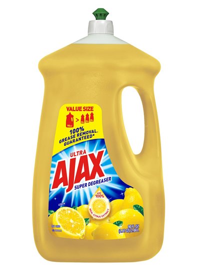 15152 - Ajax Dish Soap, Lemon - 90 fl. oz. (Case of 4) - Box:  - Loc: H5