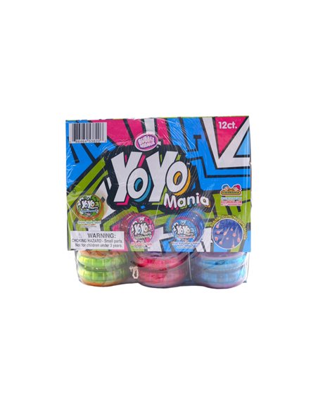 15171 - Kidsmania YO YO Mania - 12 Count - Box:  - Loc: L5