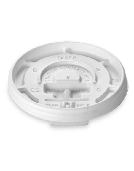 11782 - Hot Cup Lids TK8, 8oz. - 1000ct - Box:  - Loc: Q4