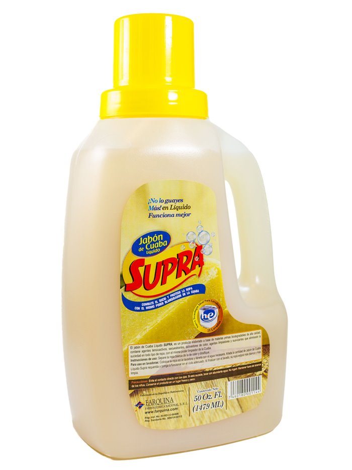 15341 - Supra Cuaba Liquid Soap - 50 fl.oz. (Case of 8) - Box:  - Loc: B2