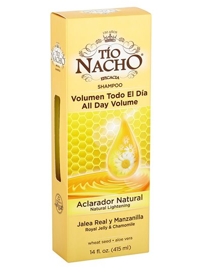 13963 - Tio Nacho Shampoo Natural Lightening - 14 fl. oz. - Box:  - Loc: K13