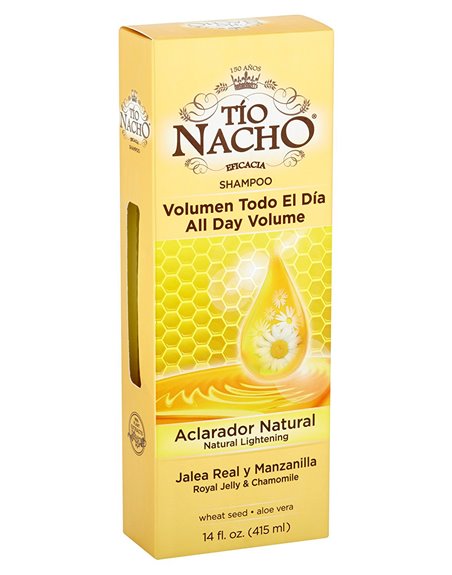13963 - Tio Nacho Shampoo Natural Lightening - 14 fl. oz. - Box:  - Loc: K13