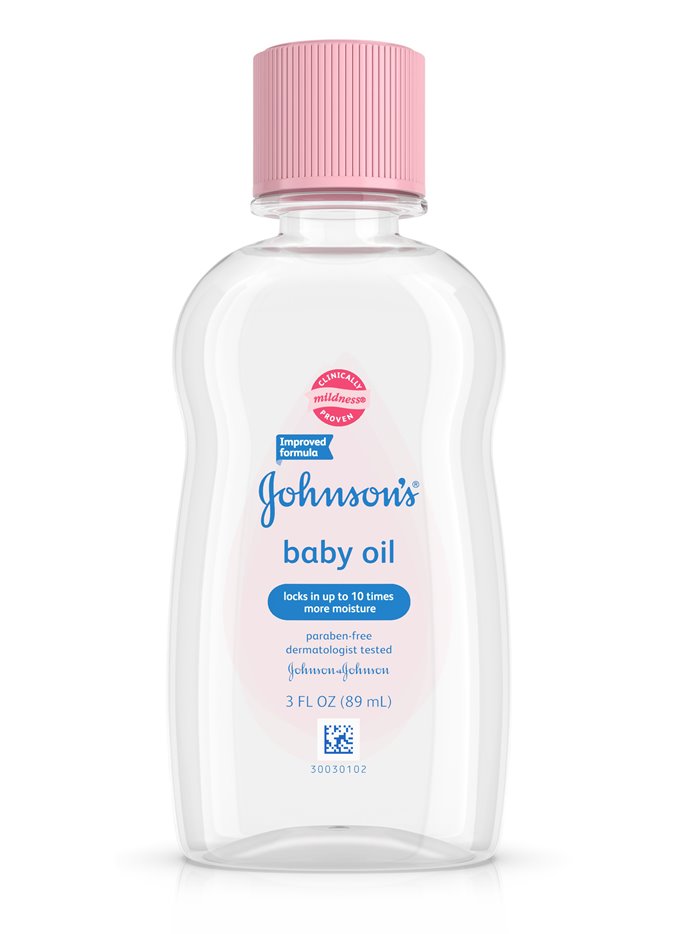 4303 - Johnson's Baby Oil - 3 fl. oz. (Case of 48) - Box:  - Loc: J1