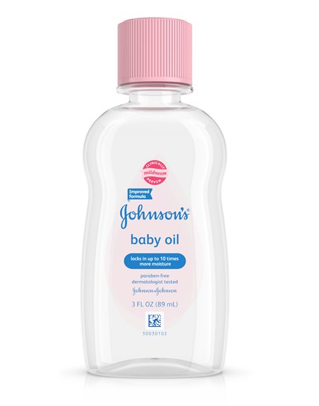 4303 - Johnson's Baby Oil - 3 fl. oz. (Case of 48) - Box:  - Loc: J1