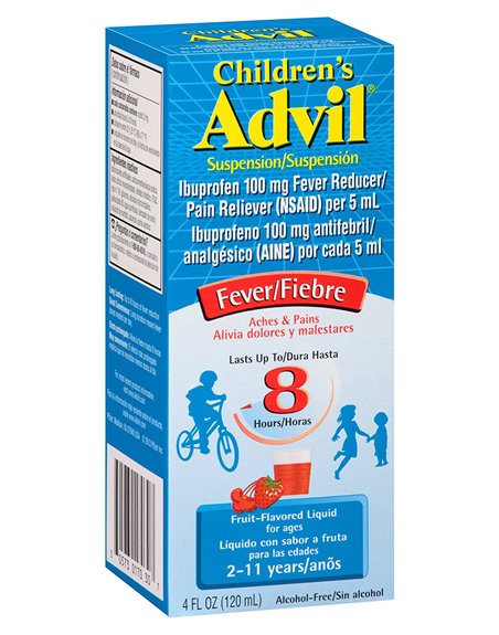 4942 - Advil Children's Fruit - 4 fl. oz. - Box:  - Loc: K3