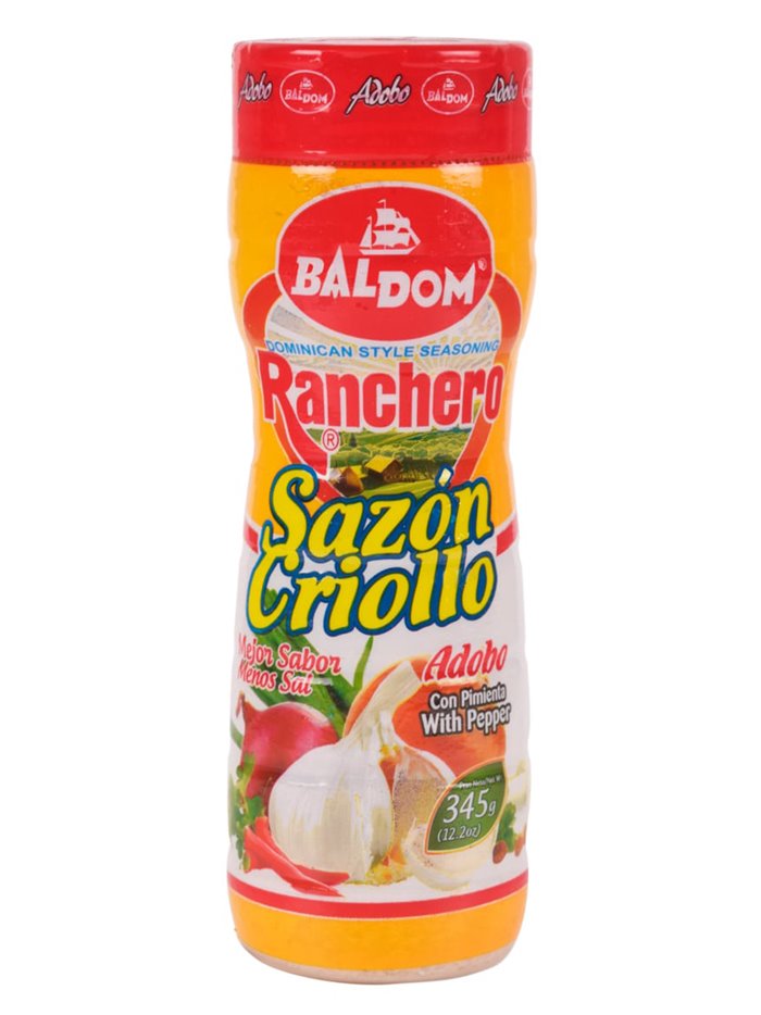 14445 - Ranchero Saz??n Criollo Adobo W/Pepper - 12.2 oz. - Box:  - Loc: N5