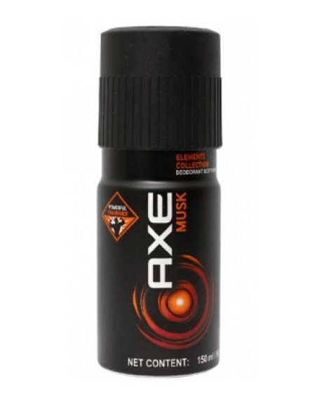 15773 - Axe Body Spray Musk - 150ml - Box:  - Loc: K9