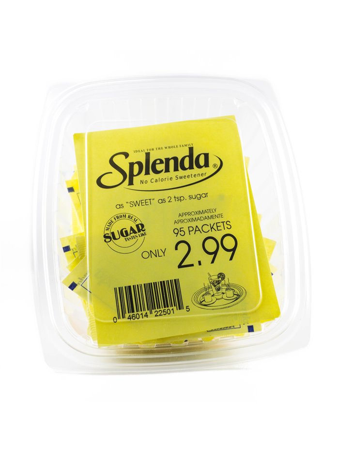 15776 - Splenda Sweetner - 95ct - Box:  - Loc: H2