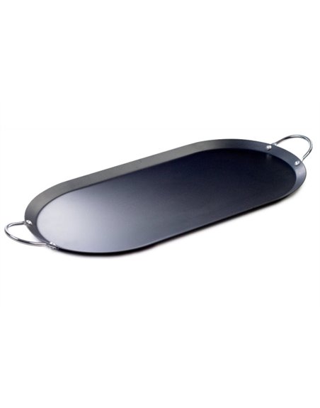 15829 - Imusa Oval Griddle 17" - (Plancha/Comal) - Box:  - Loc: J9