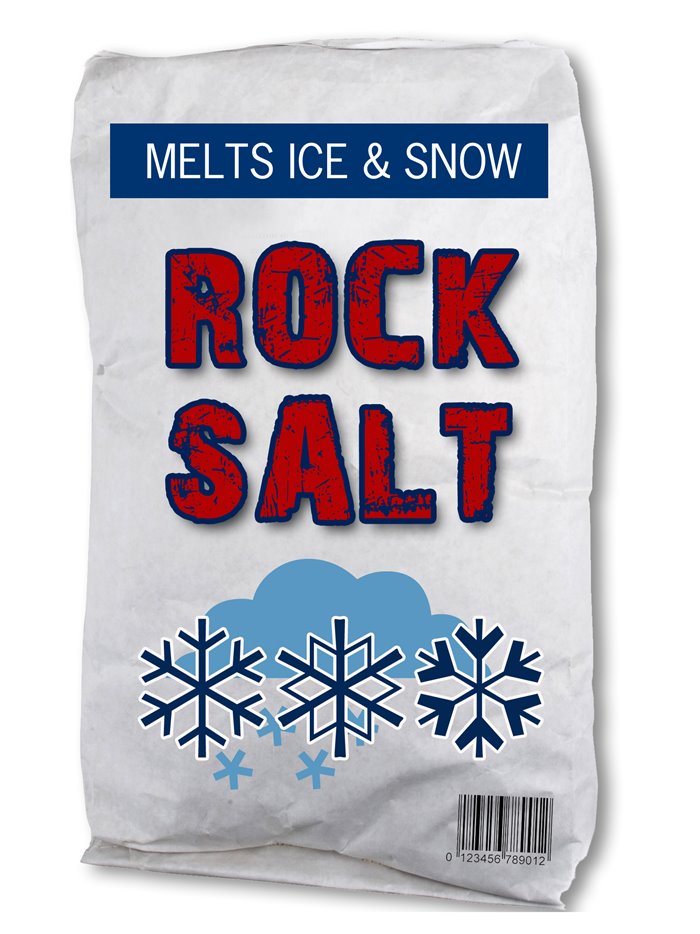 3077 - Snow Rock Salt Ice Melter 4/10 lbs - Box:  - Loc: C11