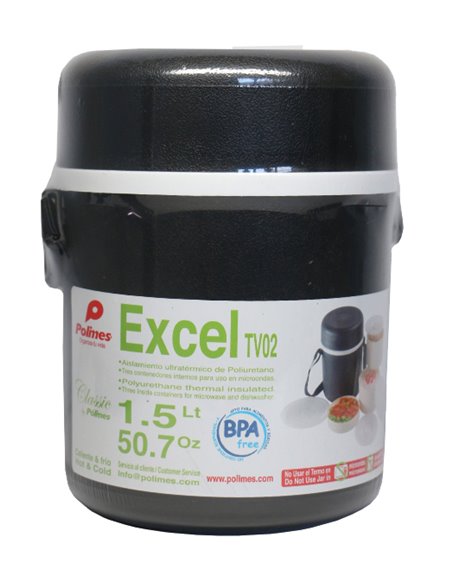 16055 - Thermo Lunch Excel, 1.5 Lt (TV02) - Box:  - Loc: j9