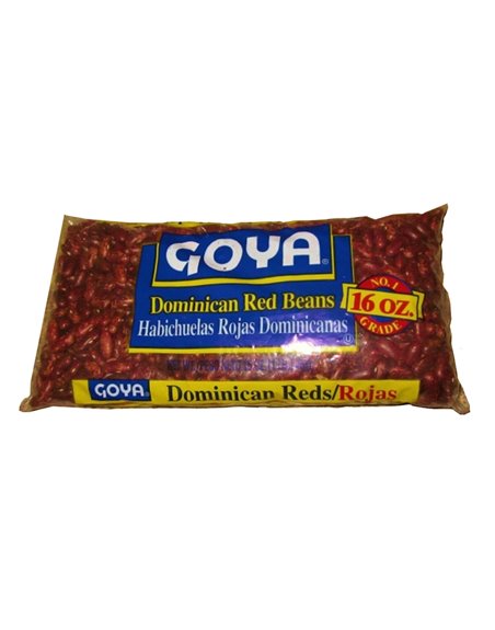 16299 - Goya Dominican Red Beans - 1 Lb (Case of 24) - Box:  - Loc: G10
