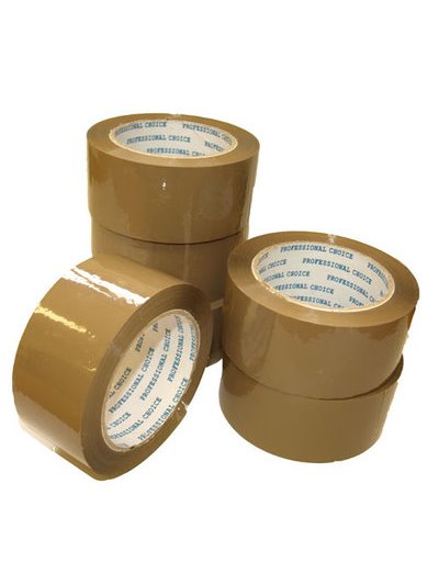 16753 - Tape Brown 2" x 110 Yards - 6 Pack - Box:  - Loc: 31M