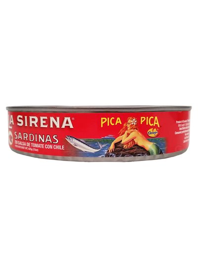 16755 - La Sirena Sardines Pica Pica in Spicy Tomato Sauce - 15 oz. - Box:  - Loc: H6