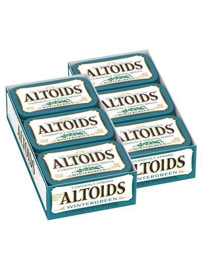 16767 - Altoids Mints Wintergreen - 12ct - Box:  - Loc: N1