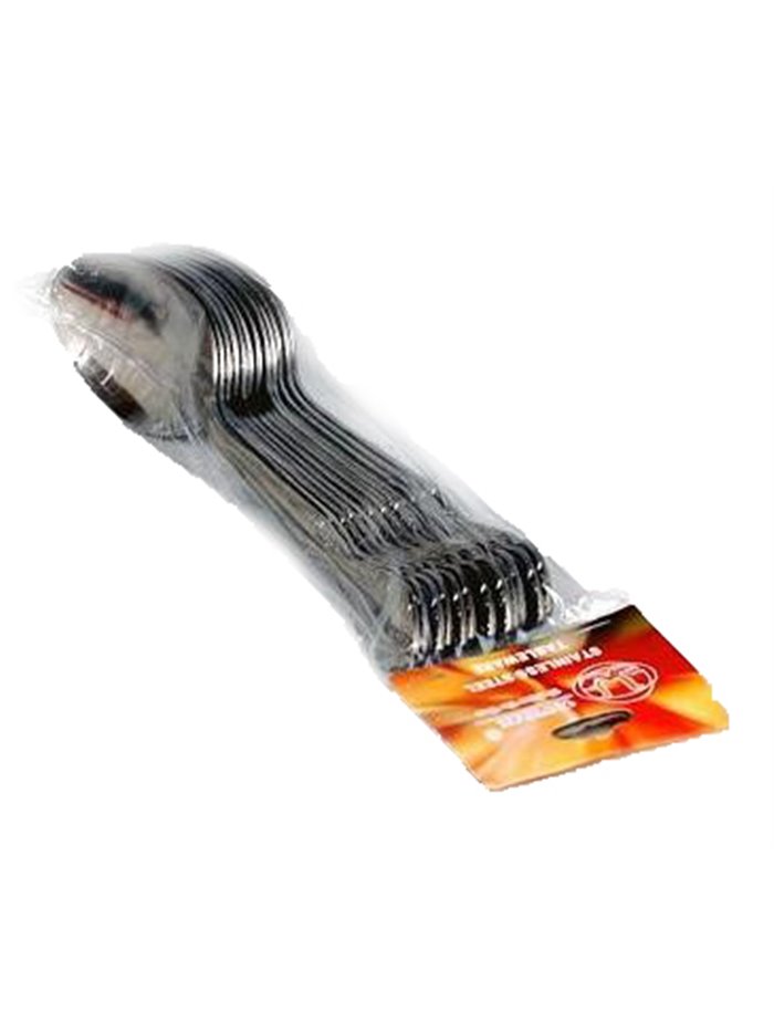 16970 - Dinner Spoon Stainless Steel - 12ct - Box:  - Loc: J9