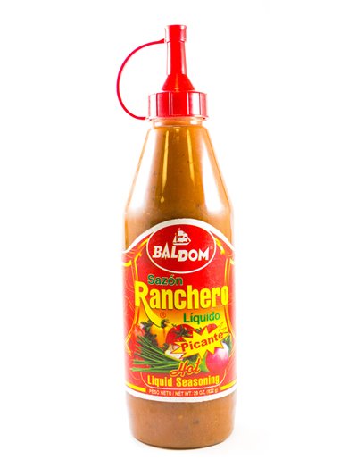 17021 - Ranchero Hot Liquid Seasoning - 29 oz. - Box:  - Loc: H7