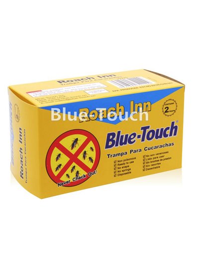 17205 - Blue-Touch Roach Inn Traps - 2 Pack - Box:  - Loc: I13