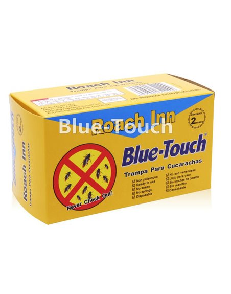 17205 - Blue-Touch Roach Inn Traps - 2 Pack - Box:  - Loc: I13
