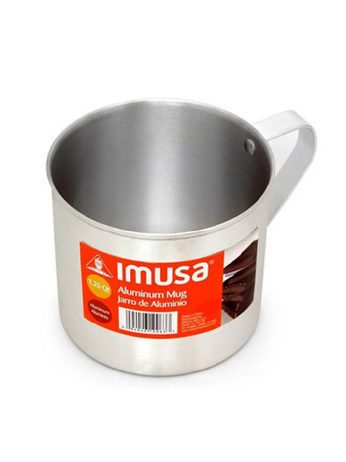 17695 - Imusa Aluminum Mug ( Jarro Aluminio ) 1.25 Qt. - Box:  - Loc: 