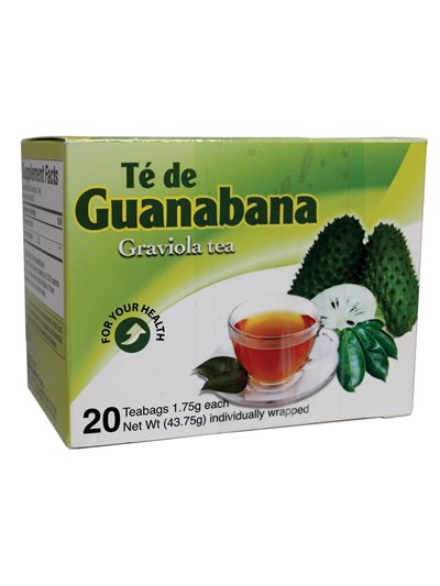 17818 - Te de Guanabana (Graviola Tea) - 20 Bags - Box:  - Loc: R7