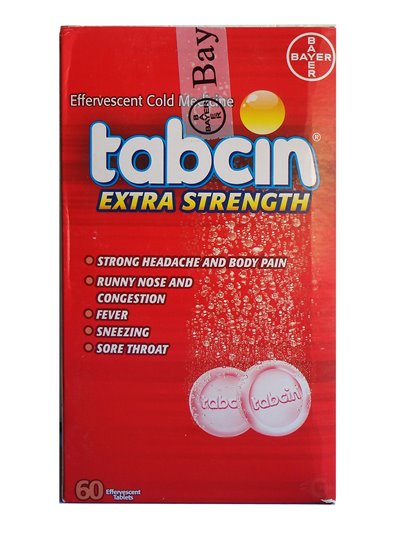 17850 - Tabcin Extra Strength ( Red ) - 60ct - Box:  - Loc: K5
