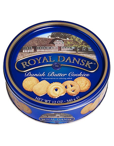 17951 - C&T Danish Style Butter Cookies - 12 oz. - Box:  - Loc: N9