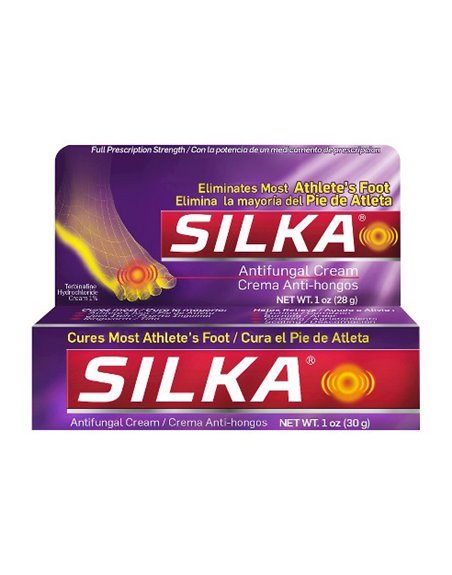 17980 - Silka Athlete's Foot Cream - 1 oz. - Box:  - Loc: J0