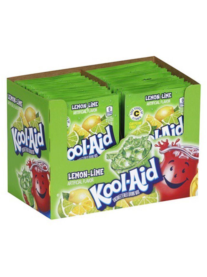 18032 - Kool Aid Lemon-Lime - 48ct - Box:  - Loc: M3